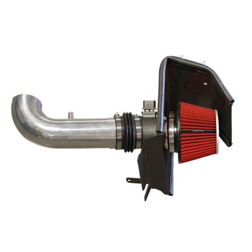 Spectre 9912 - 08-10 Cadillac CTS V6-3.6L F/I Air Intake Kit - Polished w/Red Filter