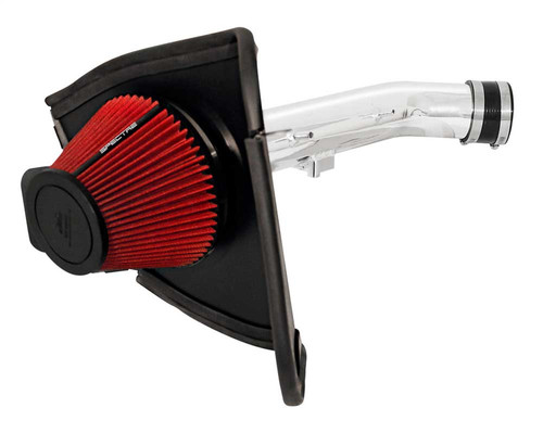 Spectre 9960 - 99-04 Toyota Tacoma 3.4L Air Intake Kit - Polished w/Red Filter