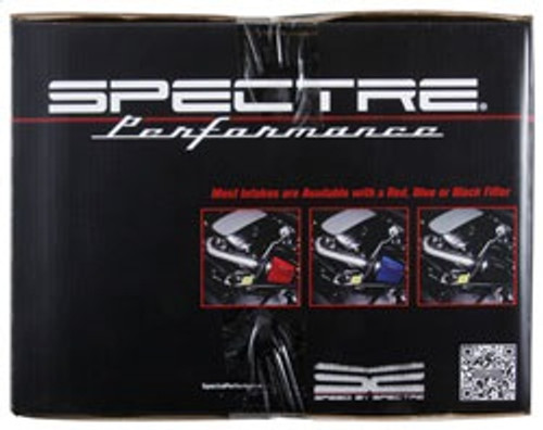 Spectre 9918 - 09-12 GM Truck V8-4.8/5.3/6.0L F/I Air Intake Kit - Polished w/Red Filter