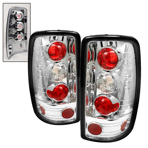 Spyder 5001481 - Chevy Suburban/GMC Yukon/ Yukon Denali 00-06 Euro Tail Lights Chrm ALT-YD-CD00-BD-C
