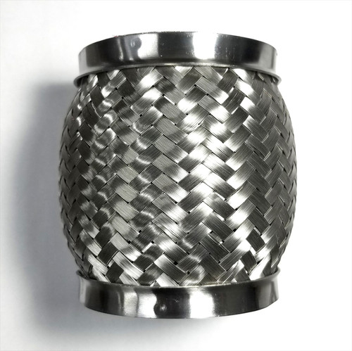 Stainless Bros 612-07606-1000 - 3.0in x 6in OAL 304SS Flex Joint w/ Interlock Liner
