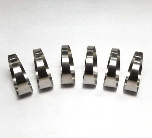 Stainless Bros 609-07602-0016 - 3in x 1D/3in CLR Tight Radius 16 Gauge Pie Cut - 6pk