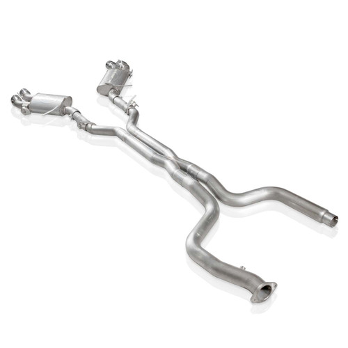 Stainless Works CA16AVCBR - 2016+ Chevy Camaro SS 6.2L 3in Redline Catback w/AFM Valve NPP Valve 4in Quad Tips