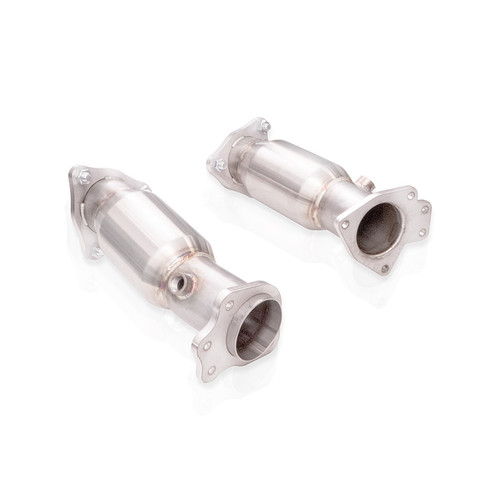 Stainless Works C8CATLDS - 20-21 Chevrolet Corvette C8 6.2L High-Flow Catted Midpipe Kit 3in