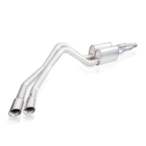 Stainless Works CTTH15CBYR - 15-19 Chevrolet Tahoe 5.3L Redline Cat-Back Exhaust w/4in Polished Tips