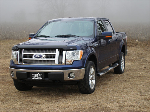 Stampede 2149-2 - 2009-2014 Ford F-150 Excludes Raptor Model Vigilante Premium Hood Protector - Smoke