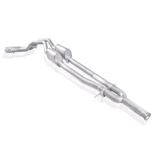 Stainless Works CT14CBY - Chevy Silverado/GMC Sierra 2007-16 5.3L/6.2L Exhaust Y-Pipe Passenger Rear Tire Exit