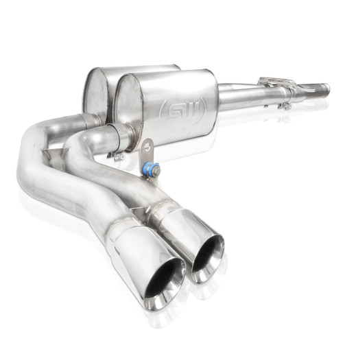 Stainless Works CT14CBFTY - Chevy Silverado/GMC Sierra 2007-16 5.3L/6.2L Exhaust Before Passenger Rear Tire Exit