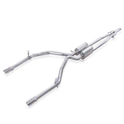 Stainless Works CT14CBUBY - Chevy Silverado/GMC Sierra 2007-16 5.3L/6.2L Exhaust Y-Pipe Under Bumper Exit