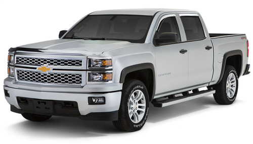Stampede 2053-8 - Vigilante Premium Hood Protector, Chrome, for 2015-2019 GMC Sierra 2500 HD/3500 HD (Excludes Induction System Hood)