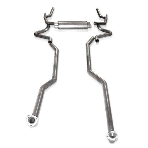 Stainless Works CA7213S - Chevy Camaro 1970-81 Exhaust Transversed Stainless