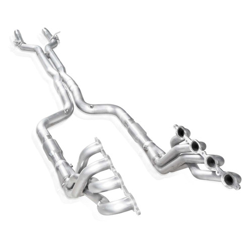 Stainless Works CA16HCATST - 2016-18 Camaro SS Headers 1-7/8in Primaries 3in High-Flow Cats X-Pipe AFM Delete