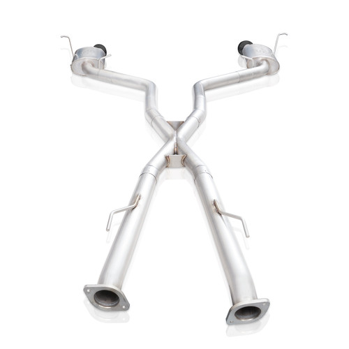 Stainless Works DUR18CBR-B - 18-19 Dodge Durango 6.4L Redline Catback Exhaust w/ Black Tips