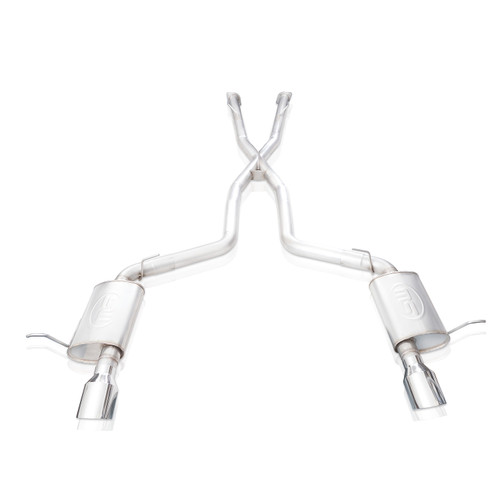 Stainless Works DUR18CBR - 18-19 Dodge Durango 6.4L Redline Catback Exhaust w/ Polished Tips