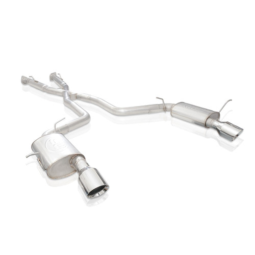 Stainless Works DUR18CBL - 18-19 Dodge Durango 6.4L Legend Catback Exhaust w/ Polished Tips