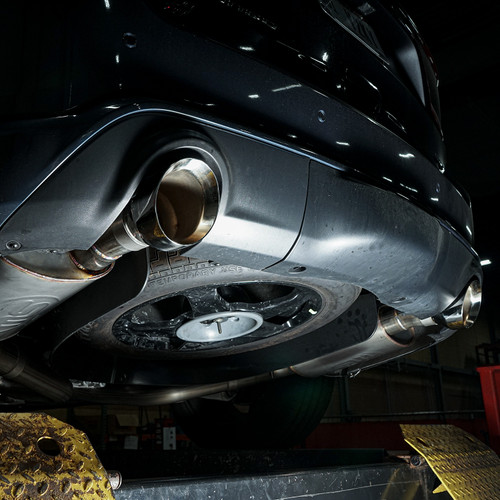 Stainless Works DUR18CBL - 18-19 Dodge Durango 6.4L Legend Catback Exhaust w/ Polished Tips