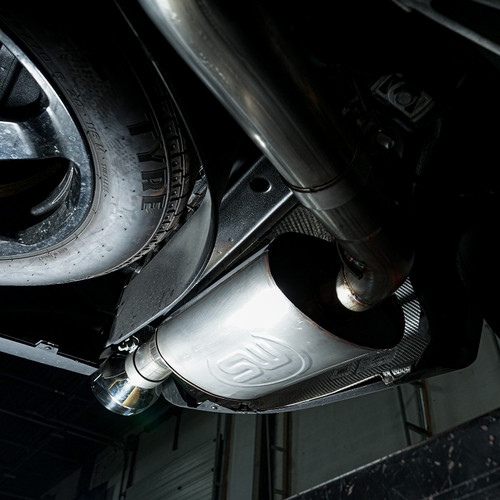 Stainless Works DUR18CBL - 18-19 Dodge Durango 6.4L Legend Catback Exhaust w/ Polished Tips