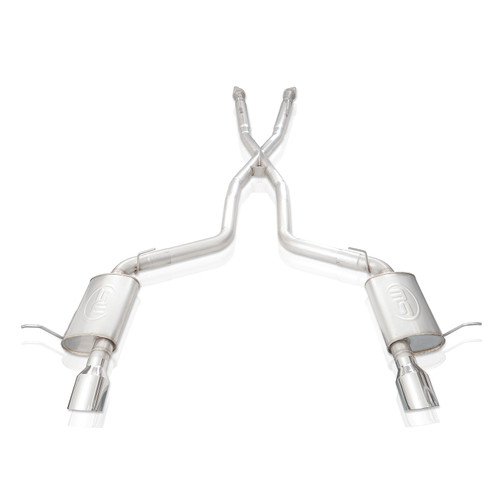 Stainless Works DUR18CBL - 18-19 Dodge Durango 6.4L Legend Catback Exhaust w/ Polished Tips