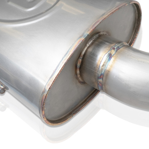 Stainless Works DUR11CBR-B - 11-20 Dodge Durango 5.7L 3in Redline Catback w/4in Black Tips