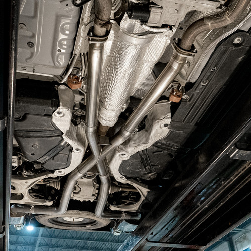 Stainless Works DUR11CBR - 11-20 Dodge Durango 5.7L 3in Redline Catback w/4in Polished Tips