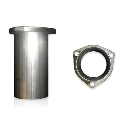 Stainless Works HCA2.52.5 - COLLECTOR ADAPTER-2 1/2in 3 BOLT 2 1/2in OD OUTLET