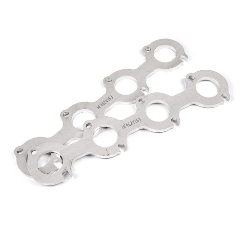Stainless Works HF462V175 - Small Block Ford 4.6L 2V Round Port Header 304SS Exhaust Flanges 1-3/4in Primaries