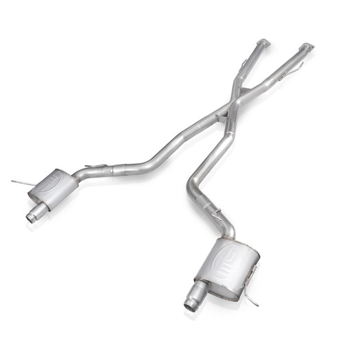 Stainless Works JPGC57CBR - 11-20 Jeep Grand Cherokee 5.7L 3in Redline Catback Exhaust w/X-Pipe (Uses OEM Tips)