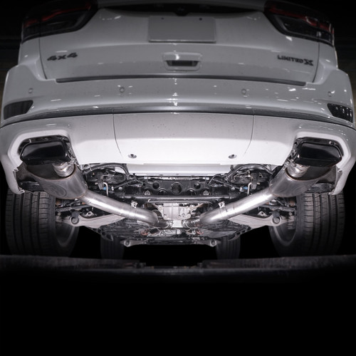 Stainless Works JPGC57CBR - 11-20 Jeep Grand Cherokee 5.7L 3in Redline Catback Exhaust w/X-Pipe (Uses OEM Tips)