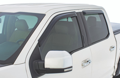 Stampede 6171-2 - Tape-Onz Sidewind Deflector, Smoke, 4 pc. for 2007-2014 Ford Edge, 2007-2015 Lincoln MKX