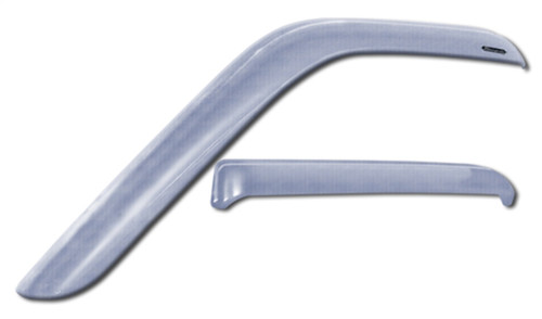 Stampede 6171-8 - 2007-2014 Ford Edge Sport Utility Tape-Onz Sidewind Deflector 4pc - Chrome