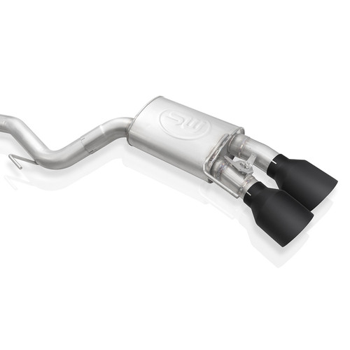 Stainless Works GT500CBHFCRB - 2020 Ford GT500 Redline Catback H-Pipe Exhaust Factory Connect - Black Tips Stainless Works GT500CBHFCRB - 2020 Ford GT500 Redline Catback H-Pipe Exhaust Factory Connect - Black Tips