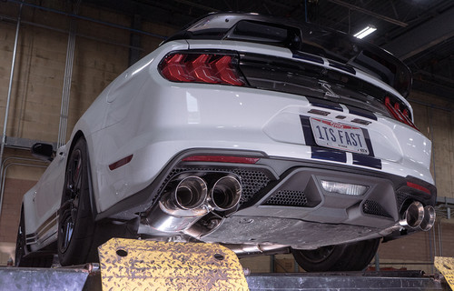 Stainless Works GT500CBHFCR - 2020 Ford GT500 Redline Catback H-Pipe Exhaust Factory Connect - Polished Tips Stainless Works GT500CBHFCR - 2020 Ford GT500 Redline Catback H-Pipe Exhaust Factory Connect - Polished Tips