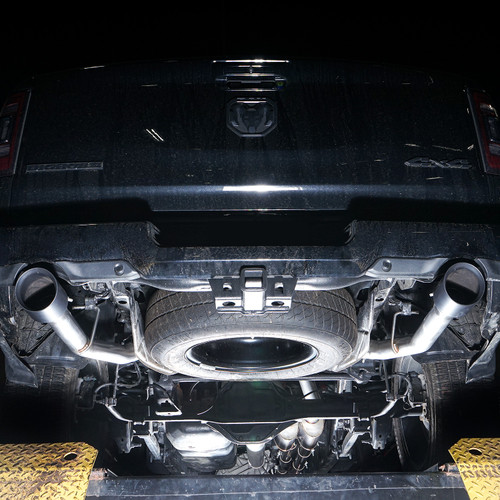 Stainless Works RAM19CBL-B - 2019+ Ram Legend Catback With Black Tips