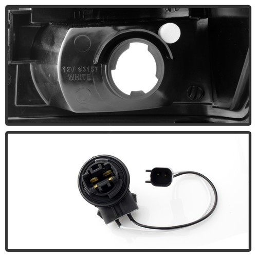 Spyder 5070227 - Jeep Grand Cherokee 07-10 LED Tail Lights Smoke ALT-YD-JGC07-LED-SM