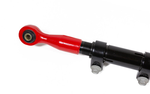 Steer Smarts 75049001 - Jeep Pro-Series Front Adjustable Track Bar Yeti XD Red For 18-24 Wrangler JL/Gladiator
