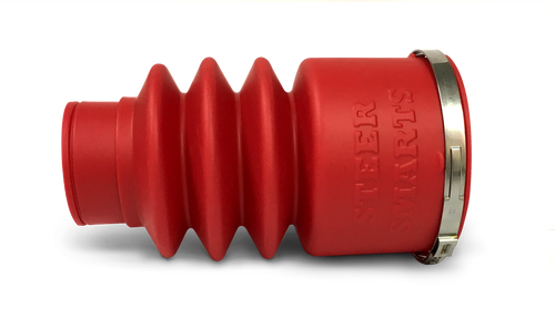 Steer Smarts 53068004 - Jeep Service Bellow Griffin XD For 07-24 Wrangler JK/JL/Gladiator Red