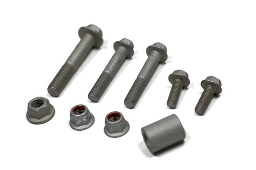 Steer Smarts 79024001 - Jeep Track Bar Relocation Bracket Replacement Hardware Kit 07-24 Wrangler JK/JL/Gladiator