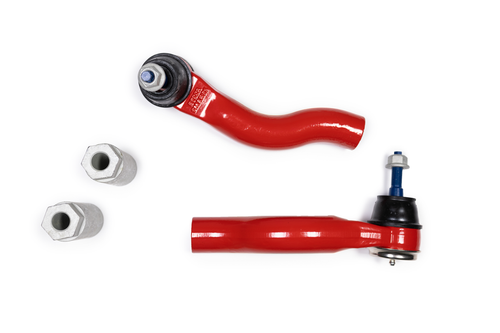 Steer Smarts 70156001 - Bronco Outer Tie Rod Ends Yeti XD For 21-23 Bronco Red Pair