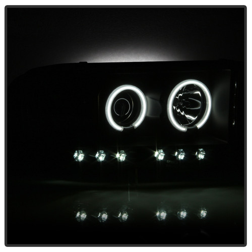 Spyder 5078797 - Dodge Ram 1500 02-05 03-05 Projector Headlights CCFL Halo LED Blk Smke PRO-YD-DR02-CCFL-BSM
