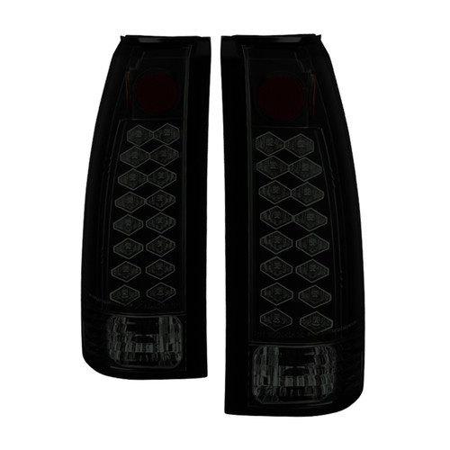 Spyder 5077981 - Chevy C/K Series 1500 88-98/GMC Sierra 88-98 LED Tail Lights Blk Smke ALT-YD-CCK88-LED-BSM