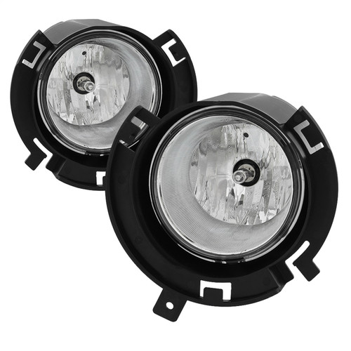 Spyder 5080400 - Dodge Durango 2011-2015 OEM Fog Light W/Universal Switch- Clear FL-DDU2011-C