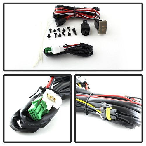 Spyder 5080462 - Hyundai Elantra 2014+ OEM Style Fog Lights W/Switch Clear FL-HYE2014-C