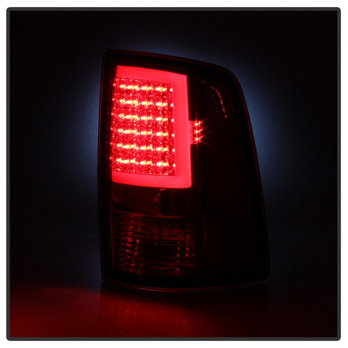 Spyder 5082213 - xTune Dodge Ram 1500 09-16 LED Tail Lights Incandescent Model Only - Red Clear ALT-ON-DR09-LBLED-RC