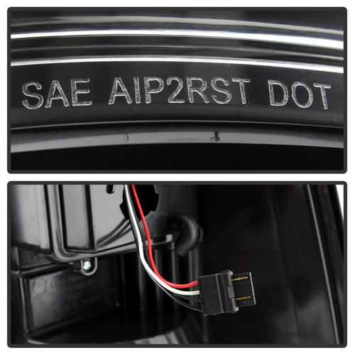 Spyder 5082206 - xTune 09-18 Dodge Ram 1500 (Incandescent Model) LED Tail Lights - Blk (ALT-ON-DR09-LBLED-BK)