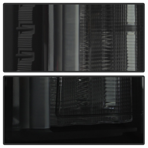 Spyder 5083685 - Ford F150 2015-2017 Light Bar LED Tail Lights - Black Smoke ALT-YD-FF15015-LBLED-BSM