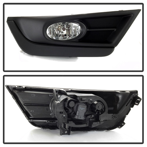 Spyder 5084903 - 17-18 Honda CRV OEM Fog Lights w/Switch & Cover - Clear (FL-HCRV2017-T-C)