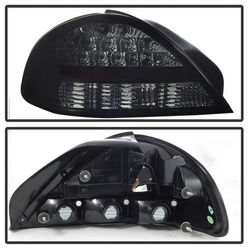 Spyder 5084309 - 99-05 Pontiac Grand Am LED Tail Lights - Black Smoke