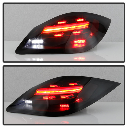 Spyder 5086846 - Porsche 987 Cayman 06-08 / Boxster 09-12 LED Tail Lights - Sequential Signal - Smoke