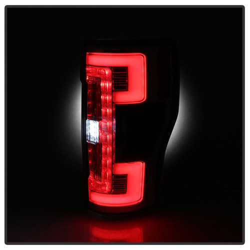 Spyder 5085573 - 17-18 Ford F-250 Super Duty (Excl LED Models) LED Tail Lights - Chrome (ALT-YD-FS17-LED-C)