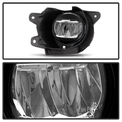 Spyder 5087140 - Toyota Sequoia 2018-2020 OEM Style LED Fog Lights w/OEM Fit Switch - Clear